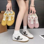 阿甘鞋 爆款 女2025春秋季 学生超火德训鞋 新款 学院风运动休闲鞋 板鞋