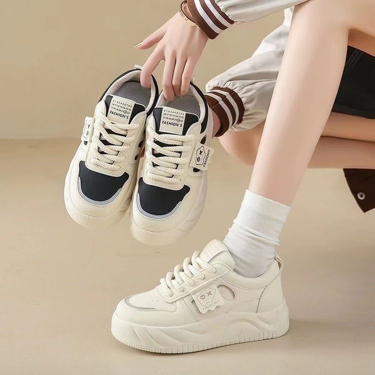 踩屎感孕妇专用防滑运动鞋女秋季2025年新款软底平底爆款小白板鞋