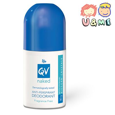 Ego Qv 无香料低敏滚珠止汗剂80g无刺激去味滚筒无痕版止汗露