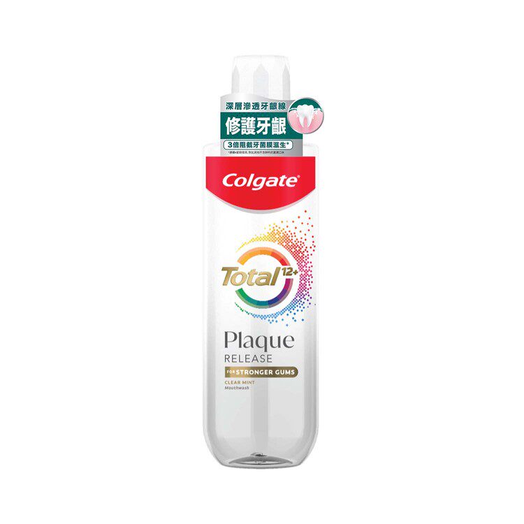 高露洁抗菌漱口水深层修护牙龈