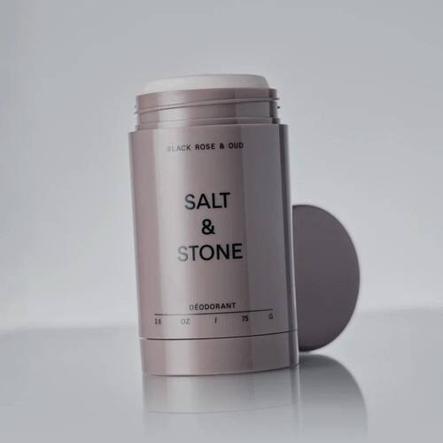SALT & STONE 黑玫瑰与乌木天然体香剂75g强效任何肤质止汗膏持久