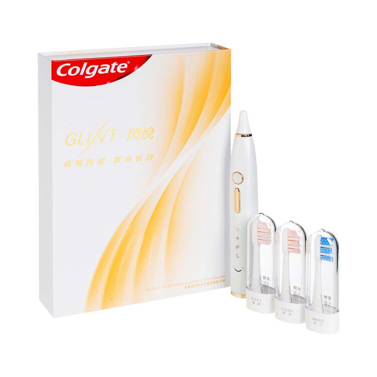 高露洁牙膏 闪悦系列声波电动牙刷(连牙刷头) 温和 4个清洁模式PC