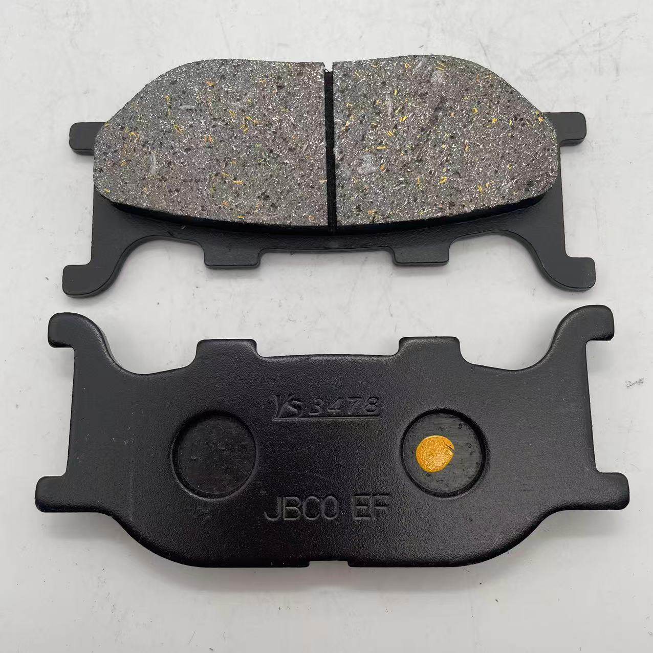 建设雅马哈摩托车配件 JYM150-3 劲豹RSZ劲虎V 前碟刹皮 刹车片