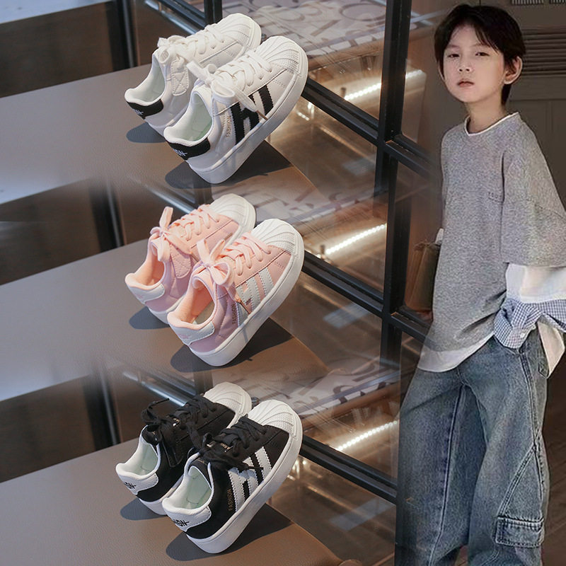 男童板鞋2026新款春秋款女童童鞋