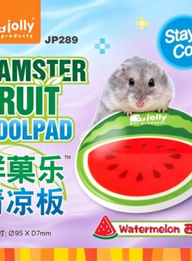 Jolly鲜果乐清凉板冰垫仓鼠降温消暑侏儒鼠熊仔散热凉席夏季用品
