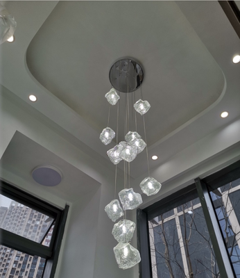 简约玻璃餐厅个性创意冰块吧台灯