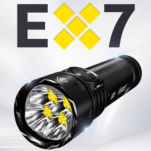 奈特科尔EX7聚泛光可调手电筒