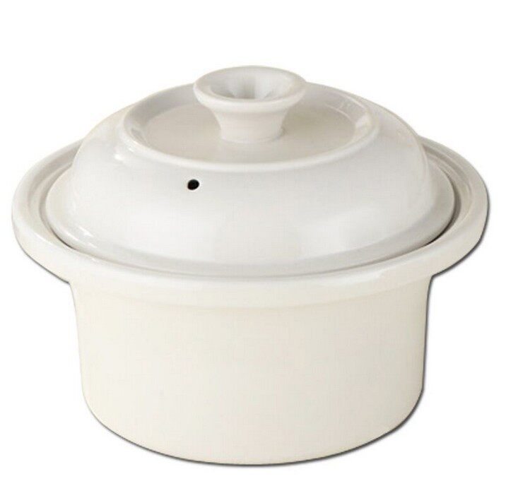 广兴白瓷电炖锅1.5L2.5L3.5L4.5L5.5L陶瓷内胆盖子紫砂汤锅砂煲