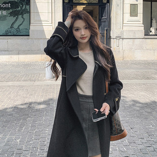 现货首发新品 k328 双面羊毛呢大衣p225