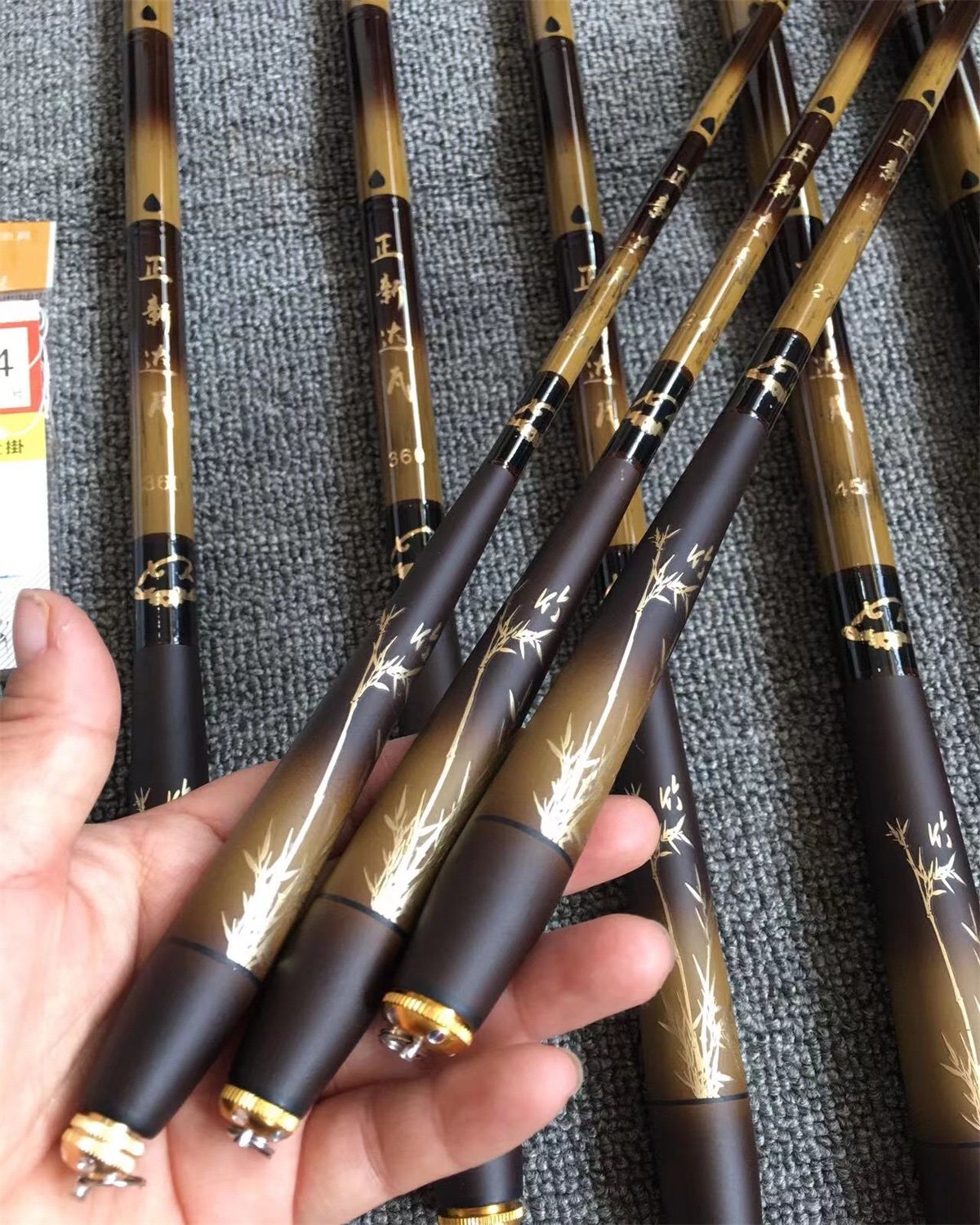 达瓦超短节溪流竿28调超轻超硬碳素迷你竿 手竿钓鱼竿袖珍竿套装