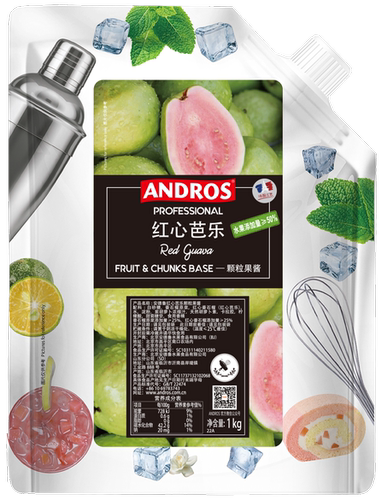 安德鲁红心芭乐颗粒果酱