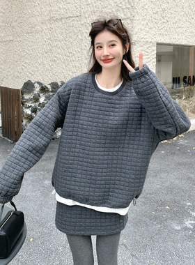 春装新款韩系T恤＋休闲套装三件套装裙