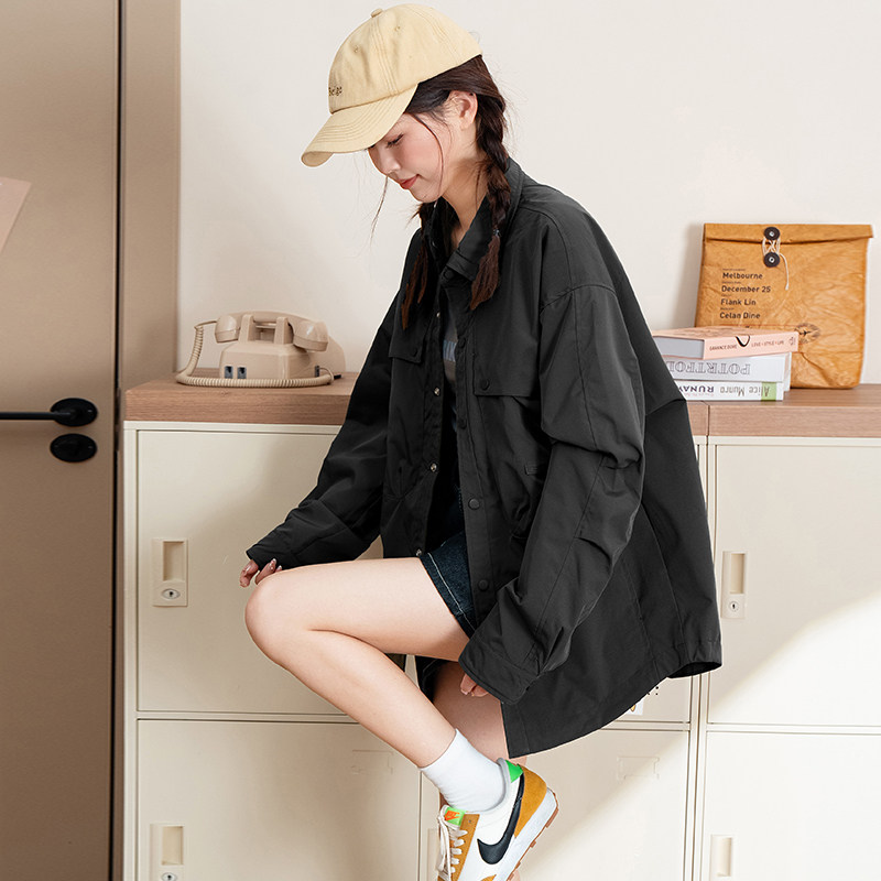 2025秋冬季新款情侣翻领