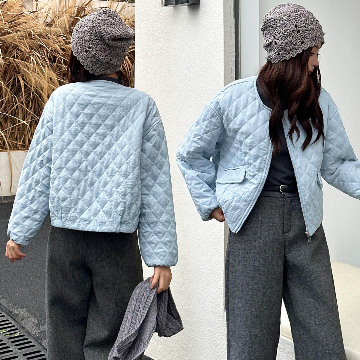 2025年秋冬新款小香风菱