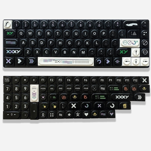 积木玩具Wooting磁轴键盘键帽136小全套 客制化CSGO印花集PBT个性