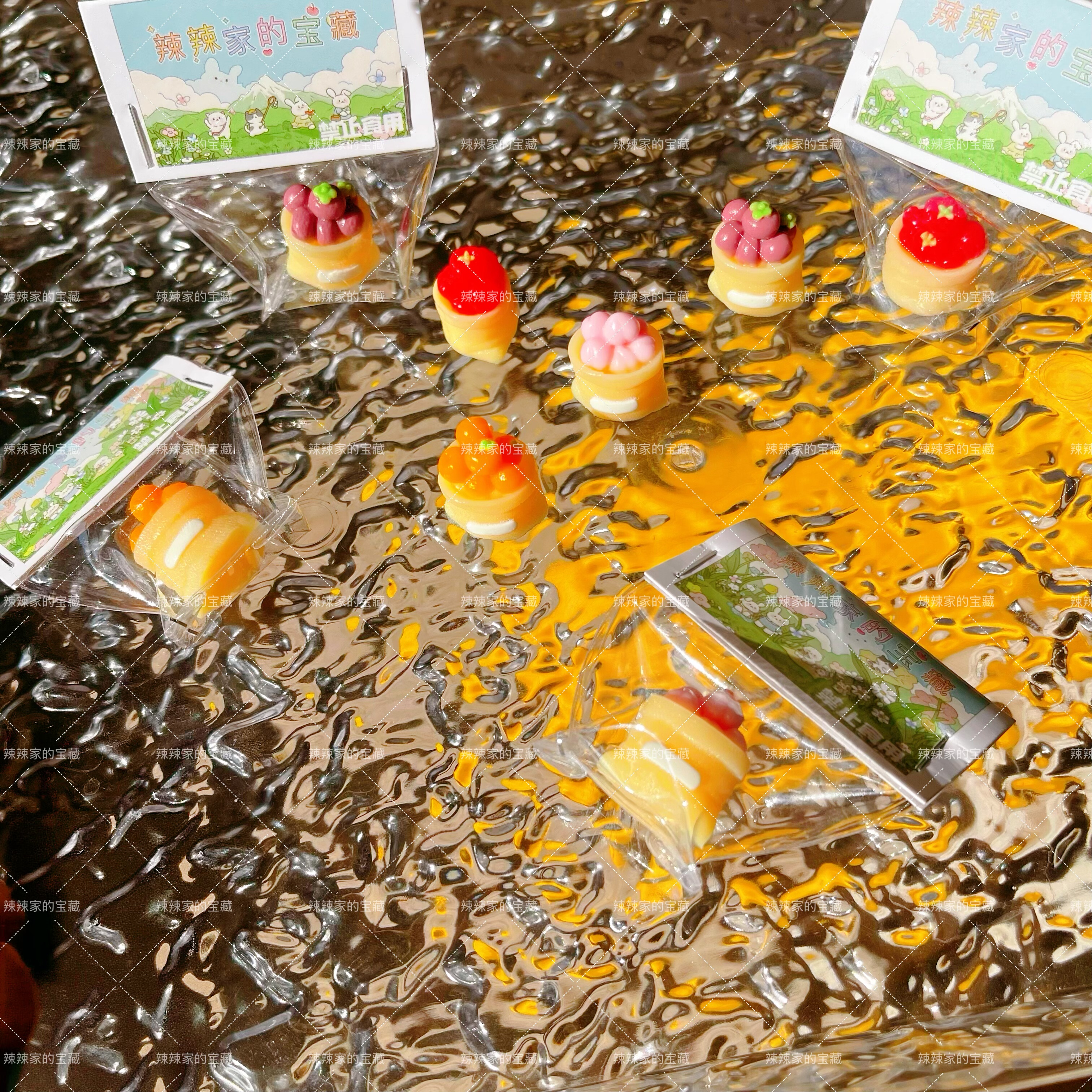 迷你袋袋水果山竹番茄橘子水蜜桃捏捏可爱小鼻嘎迷你食玩