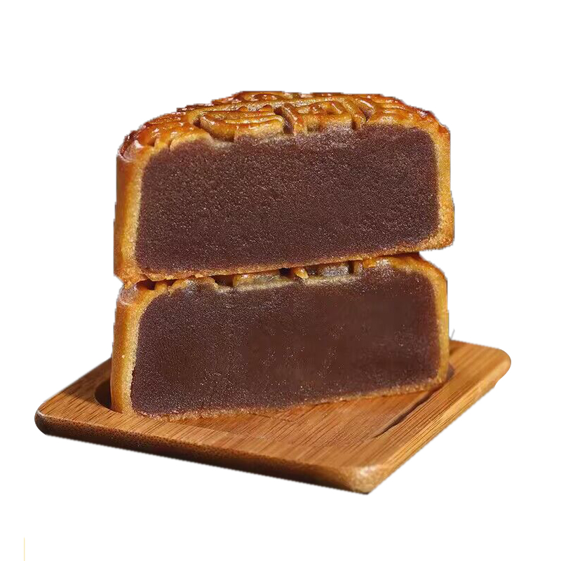 广式豆沙月饼红豆沙馅中秋传统老式酥饼糕点心小零食小吃散装批发