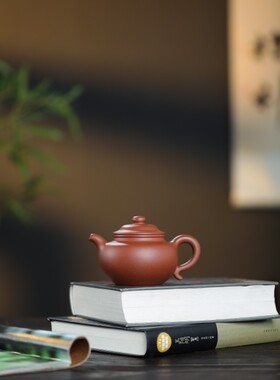 紫砂壶莲子壶，紫砂，茶具纯手工，230cc全手工，收藏作品实力派