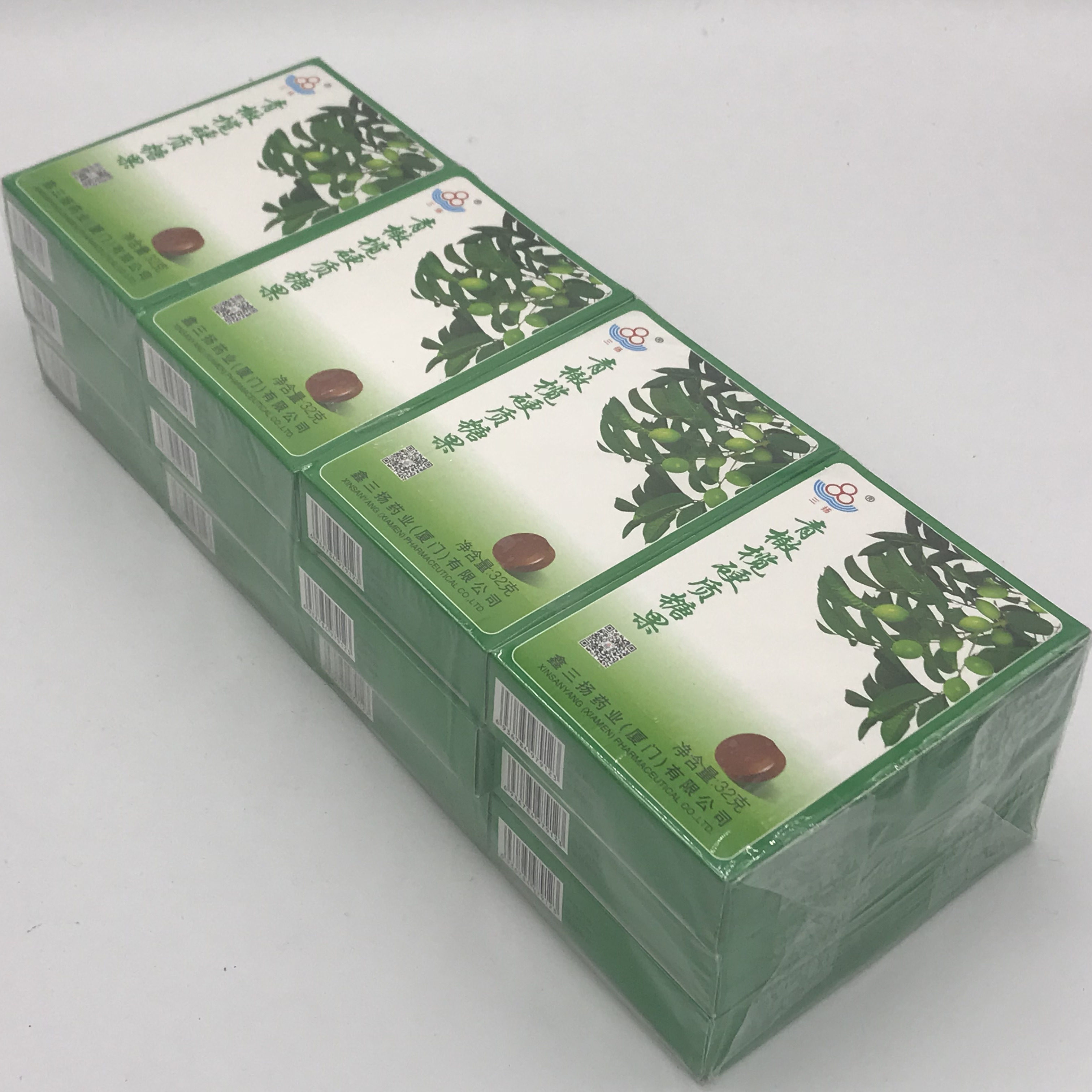 三扬牌青橄榄胖大海金银花硬质糖果