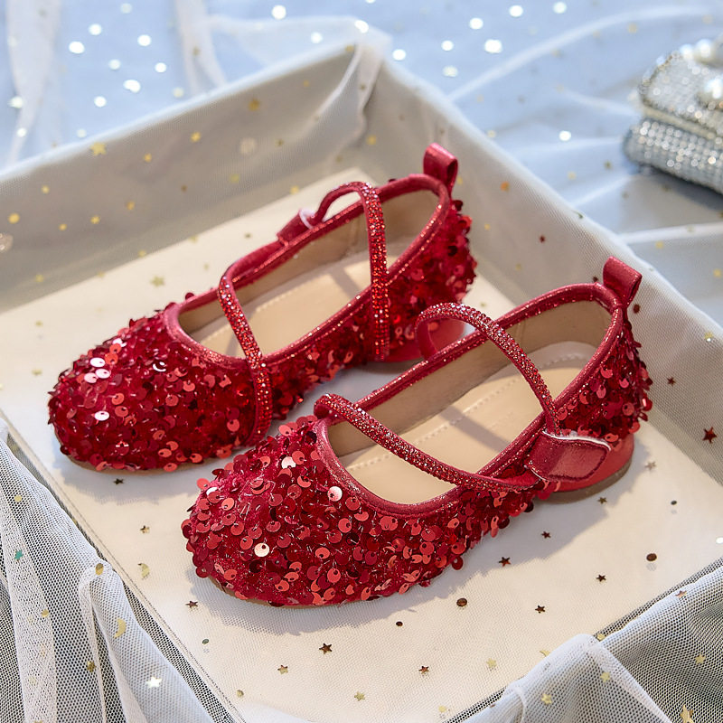 女童高跟公主鞋2026新款小女孩配礼服表演亮片水钻玛丽珍儿童单鞋,童鞋/婴儿鞋/亲子鞋,皮鞋,淘宝优惠券,粉丝福利购,淘宝优惠卷