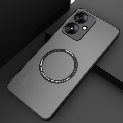红米13c手机壳嵌入引磁环