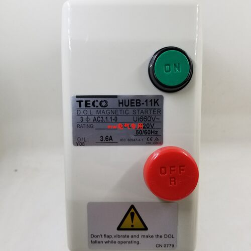 TCCO磁力启动器质保一年