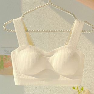 女绒料内衣女小胸胸罩内衣舒适背心文减压保暖纳米聚拢发热文胸式