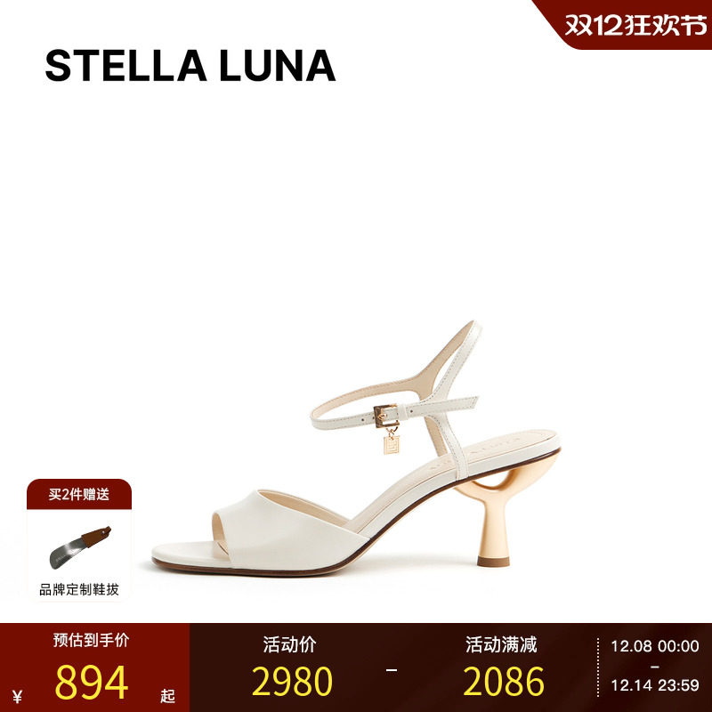 luna2025夏季新款高跟凉鞋