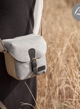 阿尔飞斯复古微单相机包适用尼康索尼收纳包女斜挎单肩便携小型相机保护套佳能m100内胆包单反富士XS20摄影包