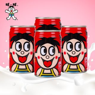 旺旺旺仔牛奶复原乳儿童宝宝成人营养早餐饮料学生奶145ml*4罐