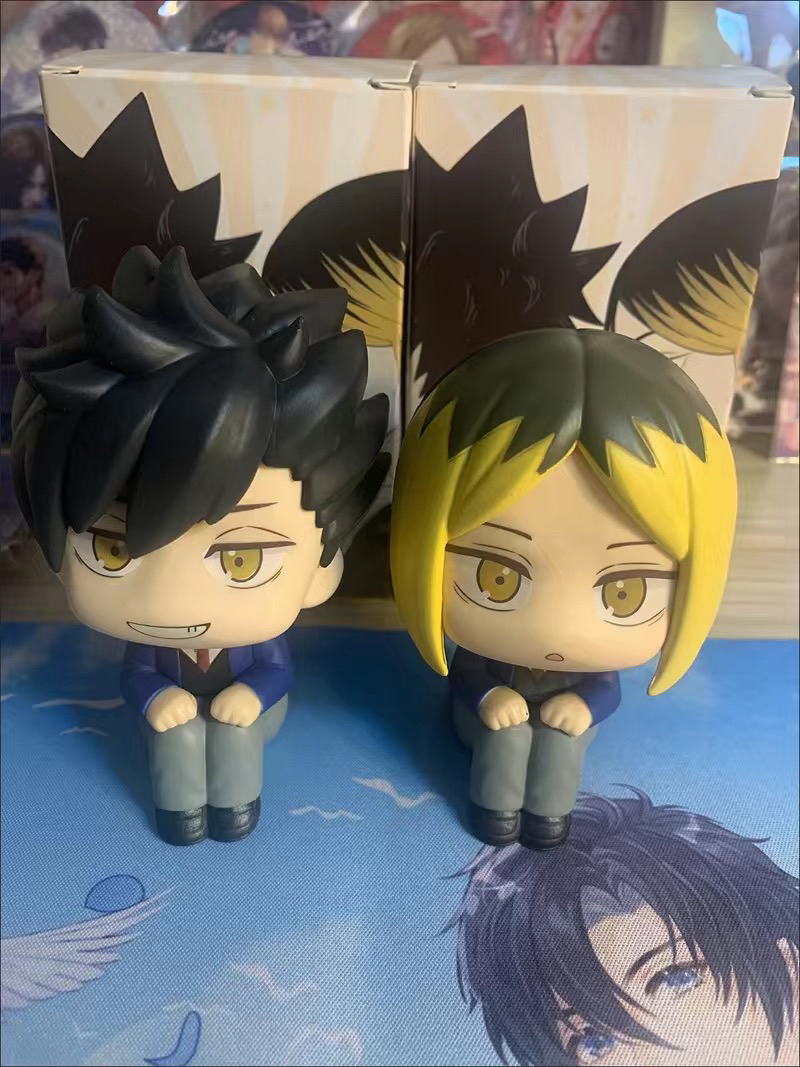 排球少年Lookup孤爪研磨LK黑尾铁朗校服摆件动漫模型潮玩手办车载