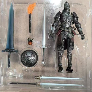 二厂优质版figma#624艾尔登法环白狼战鬼 老头环可动手办模型盒装