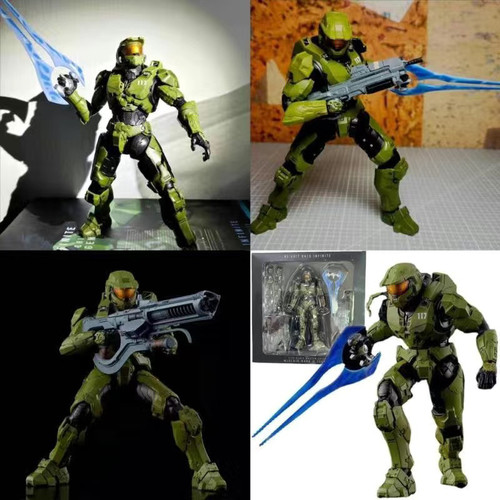 动漫光环 光晕 千值练HALO 无限士官长 MK-6可动手办玩具模型礼物