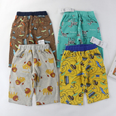 中裤 百搭弹力卡通短裤 儿童休闲裤 出口日单wan高男女童夏款 100 120