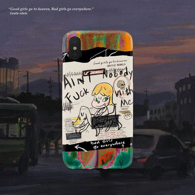 奇奇怪怪的奈良美智iPhone手机壳