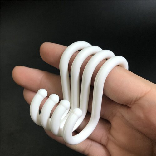 包邮KM小号S钩塑料S型挂钩随意