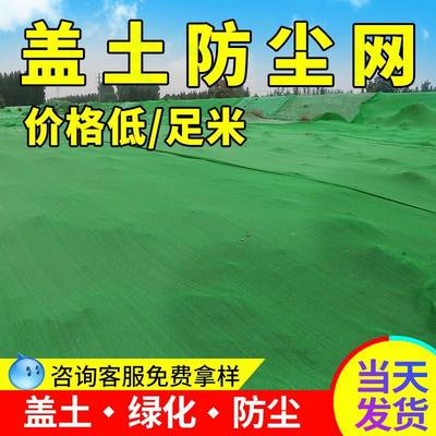 盖土网防尘网建筑工地绿网覆盖网2 3 4 6针绿色黑色环保绿化网