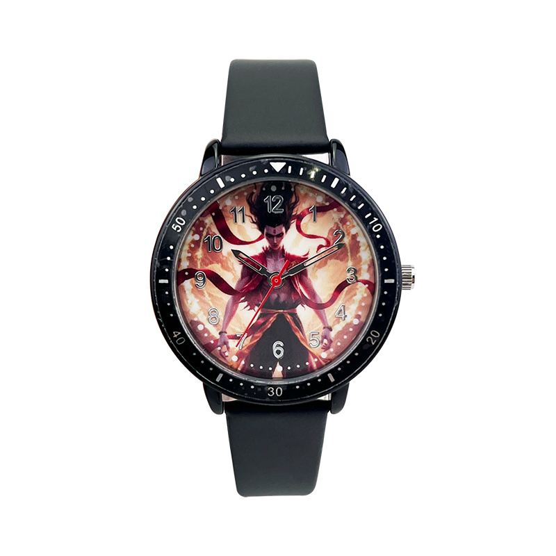 新款哪吒2魔童闹海周边儿童男女手表敖丙同款二次元送礼石英手表