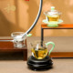 和器小龙蛋分茶器 禾器公道杯 高硼硅耐热玻璃茶海 晶彩泓然茶海