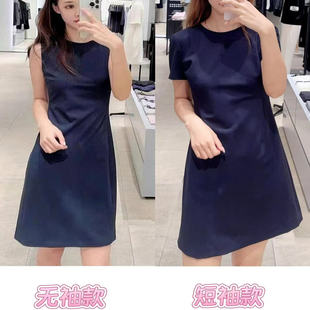 Theory wool 无袖短袖羊毛混纺连衣裙J0701615 H0101632