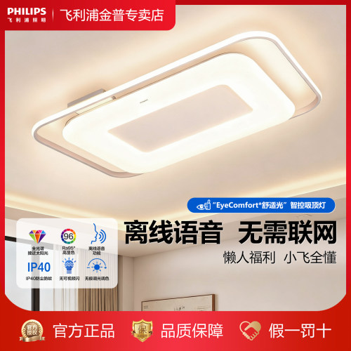 飞利浦简约现代层渐柔光吸顶灯