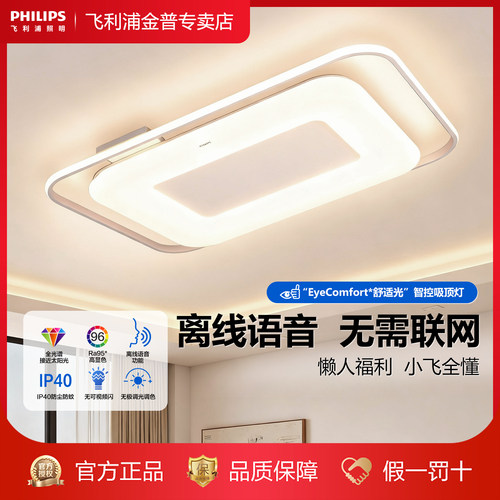 飞利浦LED客厅卧室灯简约现代灯