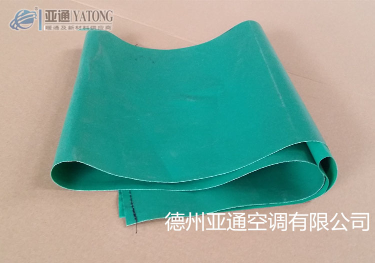 风机盘管用帆布软连接 中央空调软连接 绿色帆布风机软接头三防布