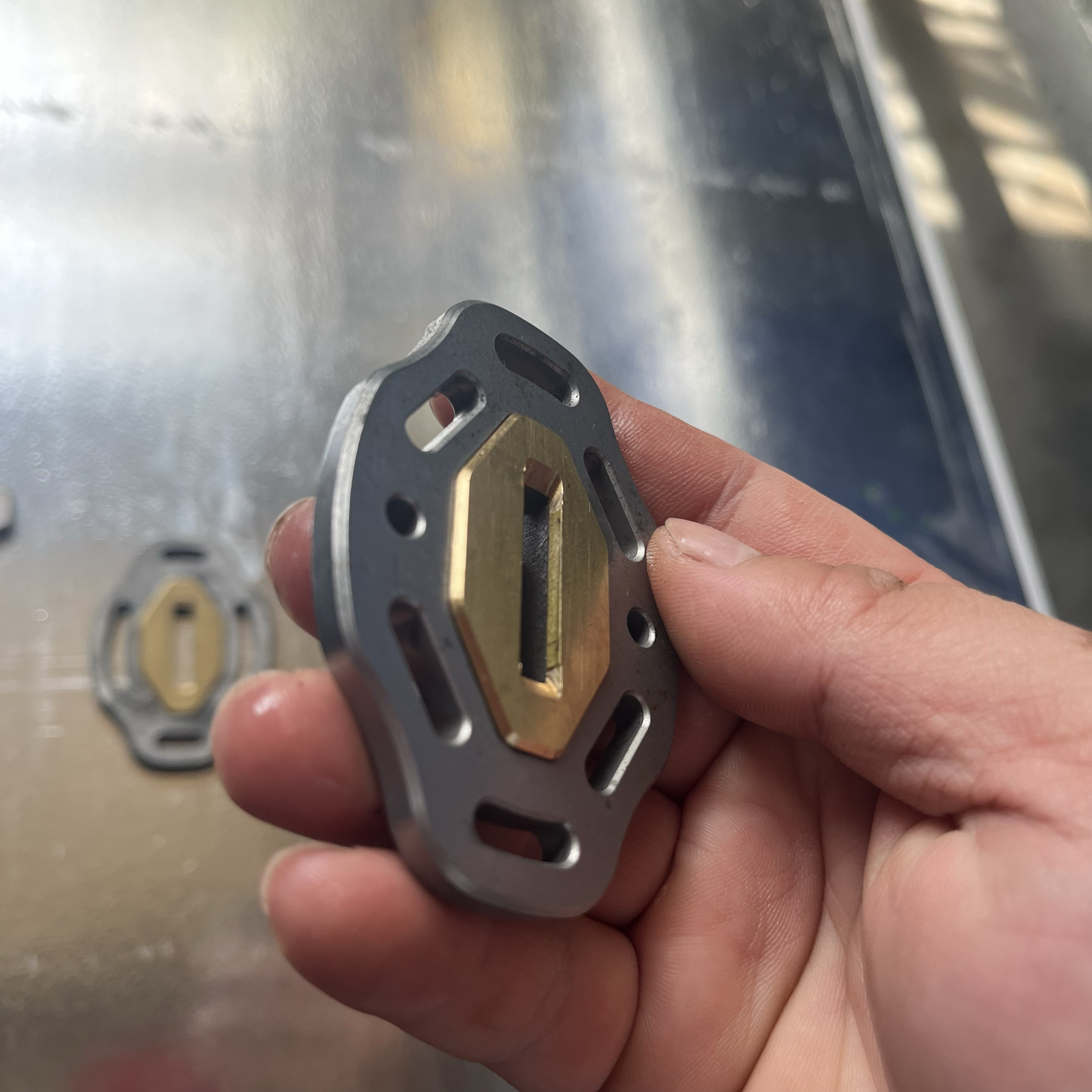 库存配件电脑锣加工倒角北伐荡寇挡头配件工具配铜垫