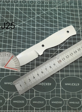 锻打加硬不锈钢 半成品gso2.7刀胚 j25