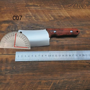 锻打加硬不锈钢多用途半成品小菜刀c07