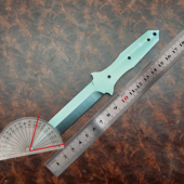 不锈钢巴斯双刃半成品胚子b23