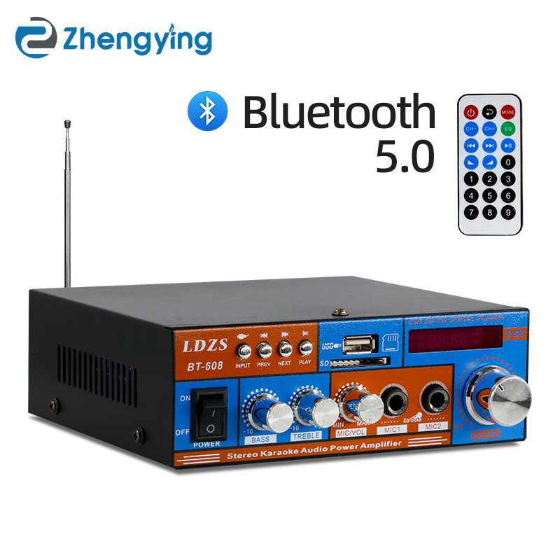 HiFi Digital Bluetooth Amplifiers 110V-220V蓝牙功放机大功率