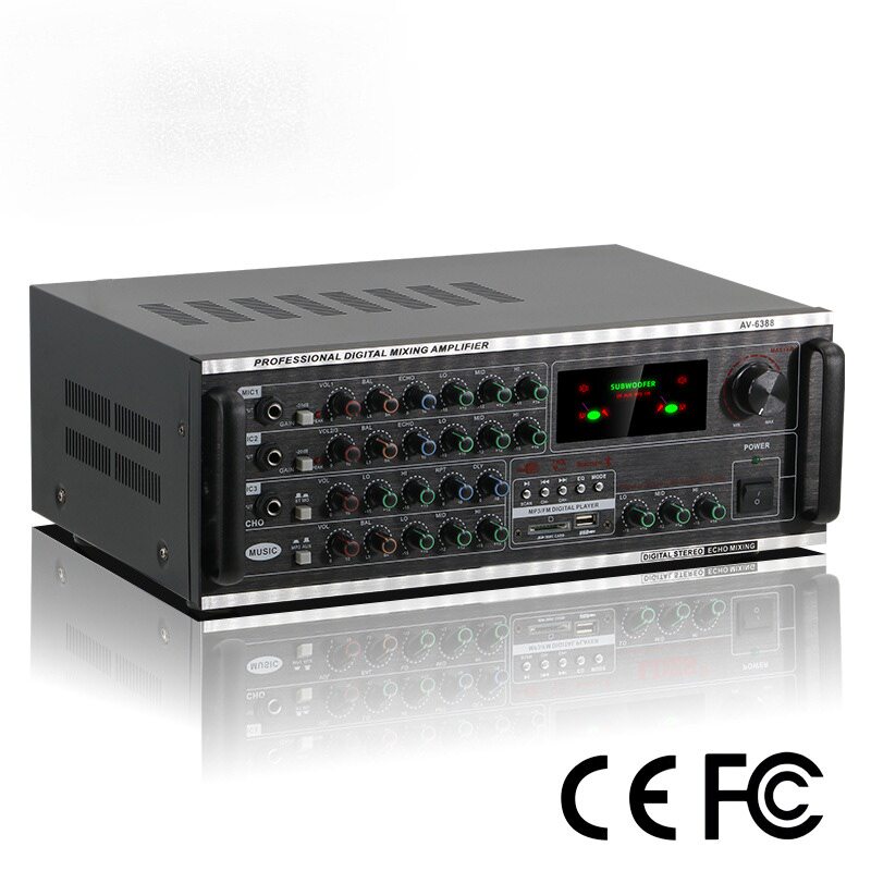 800W Bluetooth Audio Power Amplifier HiFi Amp Speaker功放机