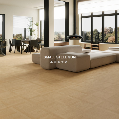 中古600x1200回字形木纹地板砖